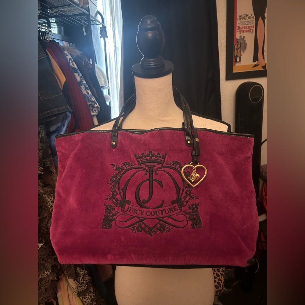 Vintage Juicy couture velour tote